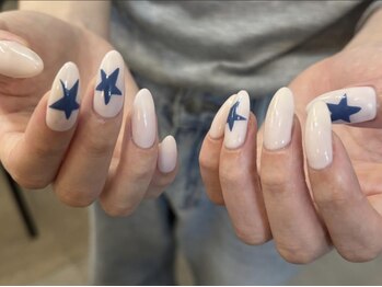 アイネイルズ 天神今泉店(I-nails)/【mami】シンプルブルースター