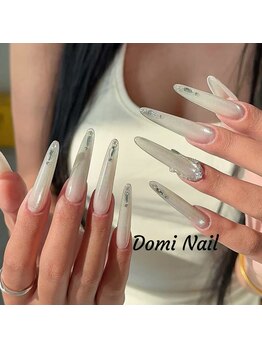 Domi Nail Salon 渋谷店　長さだし/持ち込み/フィルイン/ワンホン/スーパーロング長さ出し＊