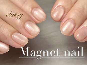 クラッシー(classy)/ベージュマグネット