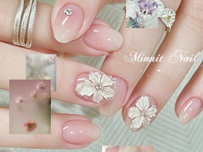 Minuit Nail 渋谷店~フィルイン・韓国ネイル・ワンホン・スカルプ・定額ネイル~の写真