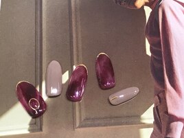 パープルべっ甲ネイル90分コース