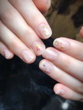 レディグリッター(Lady glitter)/ワイヤーアートフラワーネイル