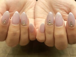 パープル×ラメライン