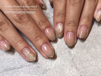 シナネイル 清澄白河店(SHINA NAIL)/ヌーディーニュアンスネイル♪