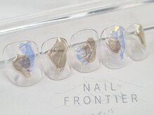ネイルフロンティア 吉祥寺(NAIL FRONTIER)/ぬりかけクリア5480円～
