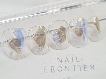ネイルフロンティア 吉祥寺(NAIL FRONTIER)/ぬりかけクリア5480円~