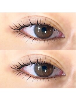 ル クレール(Nail & Eyelash Le Clair)/上下　まつ毛パーマ