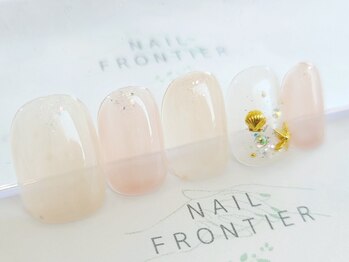 ネイルフロンティア 吉祥寺(NAIL FRONTIER)/すず♪ベージュマリン8980円～