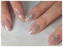 ノウェム(novem)/リボンとハートストーン