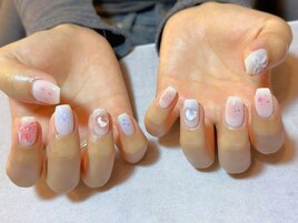 はあとねいる　チークネイル