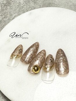 アンドットネイルズ(UN.nails)/emenaアンバサダーデザイン