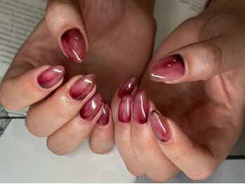 アース コアフュールボーテ 東松山店(EARTH coiffure beaute)/ニュアンスネイル　￥12500