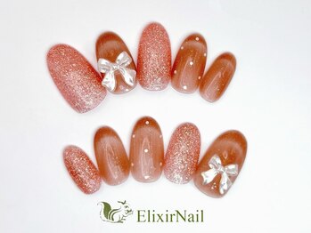 エリクサーネイル 五反田(Elixir Nail)/定額a シンプル/クーポン使用