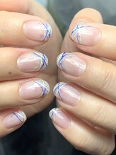 レディグリッター(Lady glitter)/ヨーヨー風ネイル