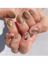 ピピランチェ(PIPIRANCHE)/カフェオレネイル