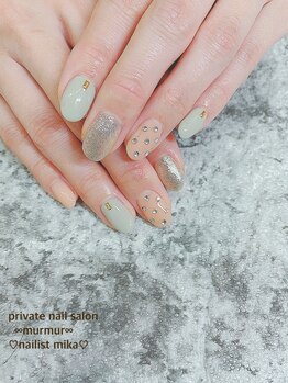 プライベート ネイルサロン マーマ(murmur)/フェミニンネイル