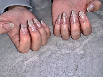 エンジェリック カラーズ(Angelic colors)/フラッシュフレンチネイル☆