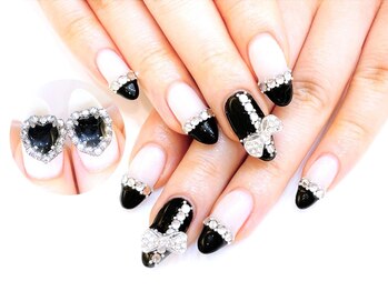 ネイルコレクション ピンク(Nail Collection Pink)/ジェル放題★リボン・ハート