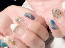 ホワイト(WHITE)/定額ネイル