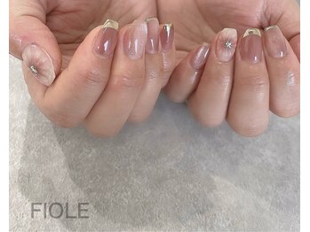 フィオル(FIOLE)/お花ネイル♪