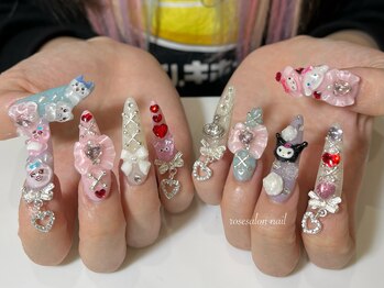 トータルビューティーローズ(Rose)/スカルプデコアートデザイン