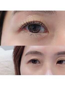 ヒビ(hibi)/まつげパーマ+眉毛スタイリング