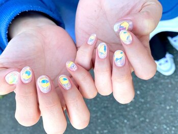 ミネルヴァ 銀座(Minerva)/#フィルイン#ニュアンス#ネイル