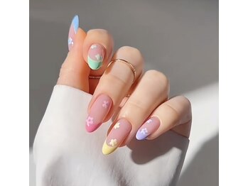 エム 新大久保店(M)/夏ネイル