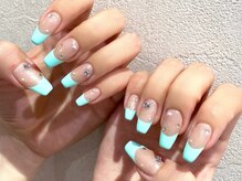 ネイルマジック 仙台一番町店(NAIL MAJIC)/パステルフレンチネイル