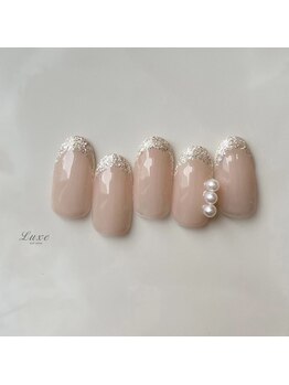 ネイルケア付きブライダルネイル