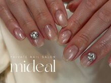ミディール(mideal)/マグネットビジューデザイン
