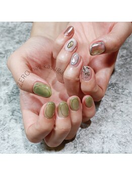 ヘアーゼロネイル(HAIR ZERO nail)/ニュアンス10本