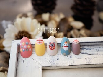 ネイルズ モダ(NAIL'S MODA)/12月の新作/お正月★