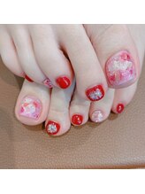 ヘアー アンド ネイル サプール(HAIR and NAIL SAPEUR)/フットジェルデザイン