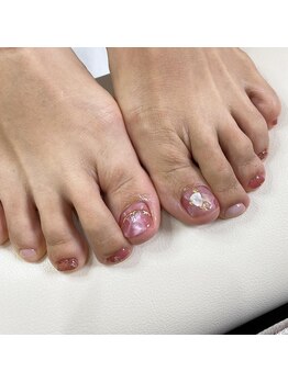 グラッディ(Glady)/春フットネイル☆