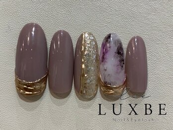 ラックスビー ネイルアンドアイラッシュ 阿倍野ルシアス店(LUXBE)/ＬBデザインコース