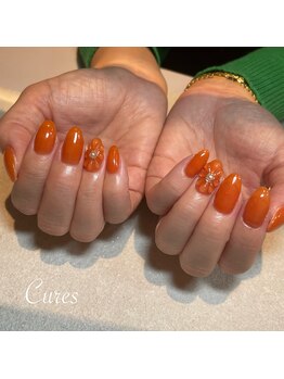 キュアーズ ネイル(CURES NAIL)/オレンジネイル