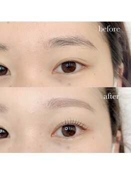 キルナノール 福岡天神(kiruna norr)/パリジェンヌ × アイブロウWAX