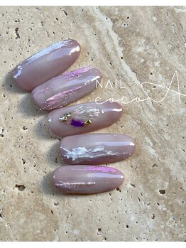 ココア(cocoA)/シェルネイル