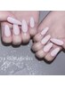 ★ジュニアネイリスト担当 【長さだしワンカラー¥5500】マグネットネイル