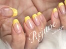 バターイエロー☆フレンチネイル
