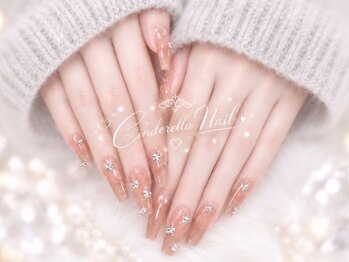 シンデレラネイル(CINDERELLA NAIL)/長さだし/スカルプ/M
