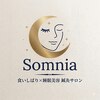 食いしばり×睡眠美容　鍼灸サロンSomnia【肩こり/美容鍼/自律神経/整体/南森町】のお店ロゴ