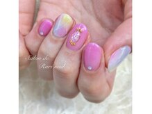 サロンドルリネイル(salon de Ruri nail)/◎カラフル＊天然石