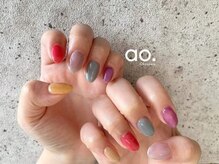 アオ おもろまち(ao.)/85min/colorful Nailao.沖縄