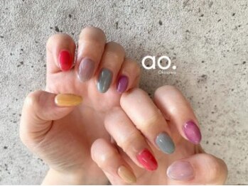 アオ おもろまち(ao.)/85min/colorful Nailao.沖縄