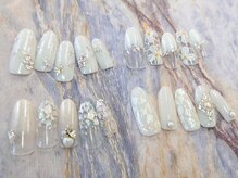 ココラーレ(cocorare)/ブライダルネイル¥9000～