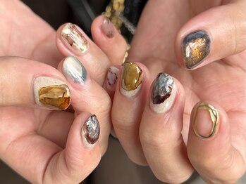 free design/ニュアンスネイル