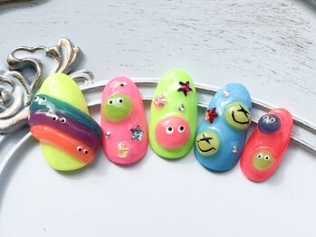 リコリコネイル(Riko Riko Nail)/【NEW】定額デザインF