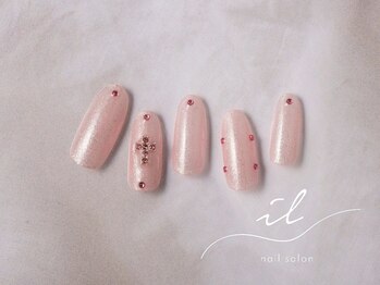 イル 神戸店/ピンク×ワンカラー